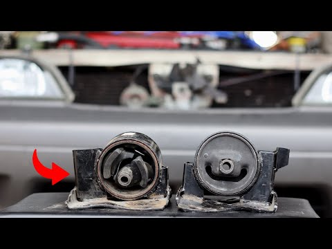 Replacing A Worn Transmission Mount On Your Vehicle! Infiniti G20 Transmission Mount Replacement!