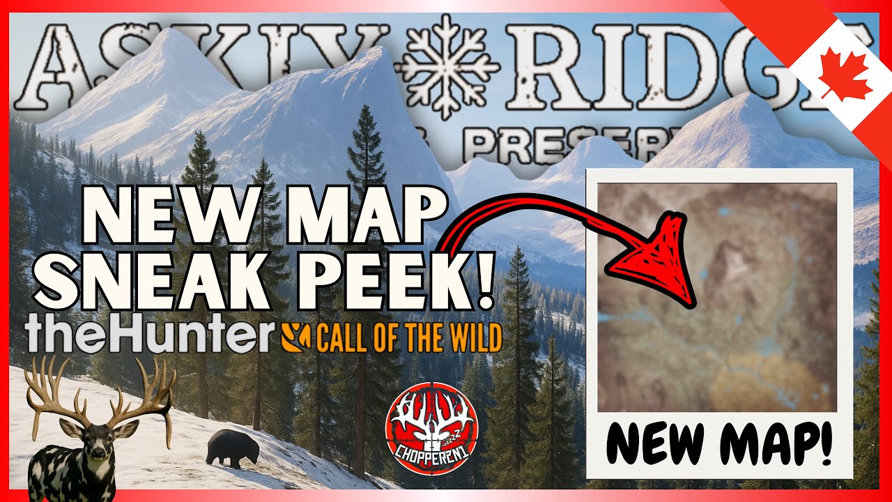 NEW MAP REVEALED!!! Best MAP EVER??? The Hunter: Call of the Wild