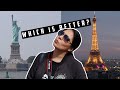 IS PARIS BETTER THAN New York? |Transportation, People & Attractions Comparison | Prices & Options🇨🇵