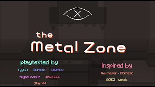 The Metal Zone Coin By Rav3Nnn Easy Demon Geometry Dash 2.207