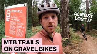 Can You Ride a Gravel Bike on a MTB Red Trail?