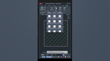 Hatch (Set Origin) - AutoCAD Tutorial #architecture #autocad #architect