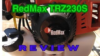 RedMax TRZ230S NEW WEEEDEATER REVIEW