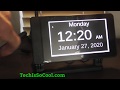 DIY Clock using Raspberry Pi and Touchscreen - TechIsSoCool