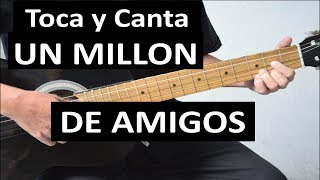 Como tocar UN MILLON DE AMIGOS de Roberto Carlos - Tutorial - Tablatura, Acordes y Letra