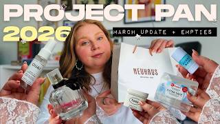 Project Pan 2026 Update | March Empties Q1 Overview  | 100 EMPTIES?!