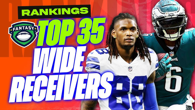 nfl fantasy wide receiver rankings