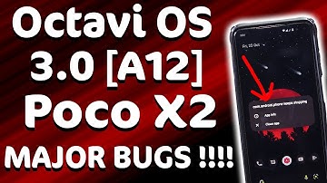 Octavi OS 3.0 [A12] Review on Poco X2 | Android 12 Poco X2