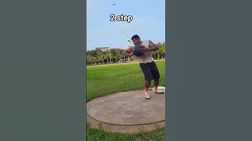 step by step shotput technique throw #gamathrower