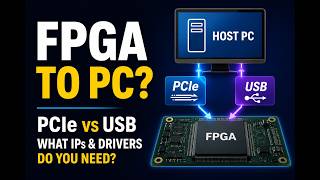 How To Connect Your Fpga To A Pc? Pcie, Usb The Ips You Need