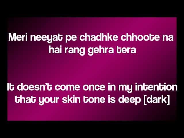 Chikni Chameli Lyrics u0026 English Translation - Shreya Goshal- Agneepath class=