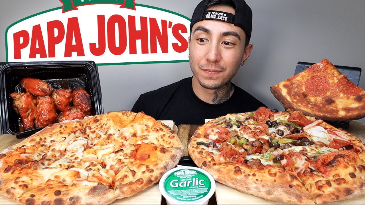 Spicy garlic butter makes everything better #papajohns #pizza #chicke, papa john mukbang