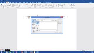 How to Insert a Hyperlink into a Microsoft 2016 Word Document