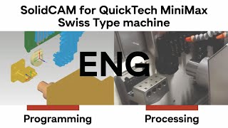 SolidCAM for QuickTech MiniMax Swiss Type machine EN