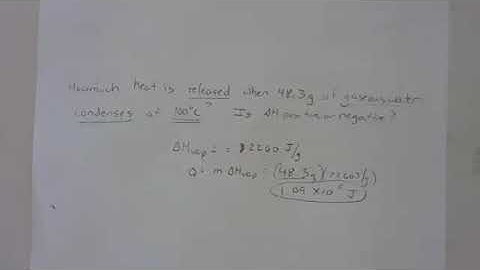 PHASE CHANGES SAMPLE PROBLEM VIDEO