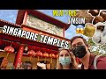 BEST VEGETARIAN DIM SUM + Singapore Cultural Experience SIONG LIM TEMPLE MONASTERY