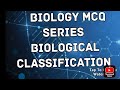 Biological Classification mcq