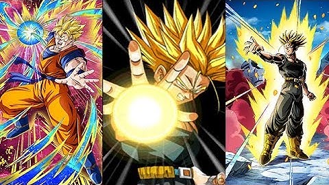 *NEW* F2P LR TRUNKS 12ki - 18ki & FUTURE GOHAN SUPER ATTACK ANIMATIONS | DBZ DOKKAN BATTLE