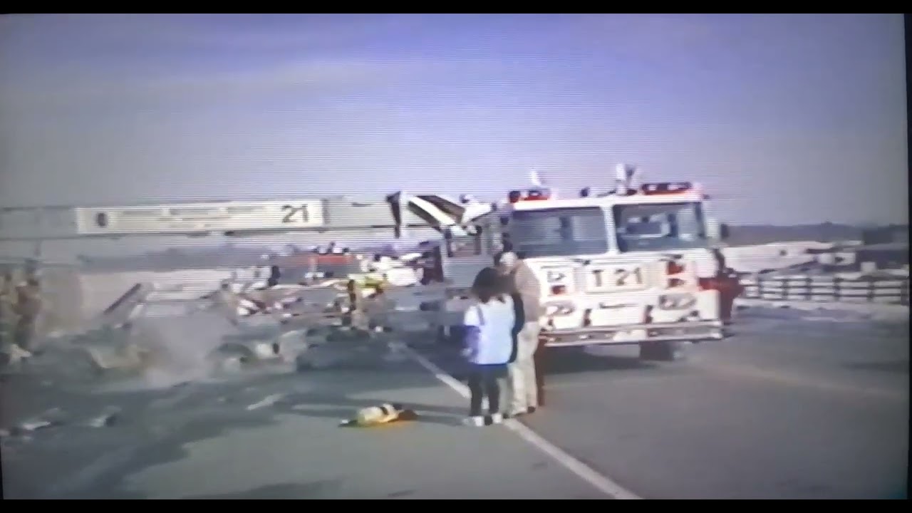 Fire at Hyde airfield in Clinton, MD February 1990 PGFD History