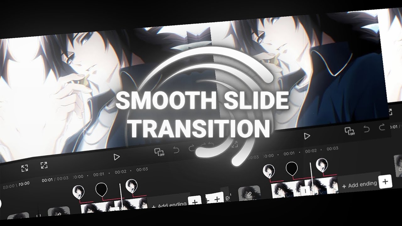 Smooth slide transition tutorial on Capcut - YouTube