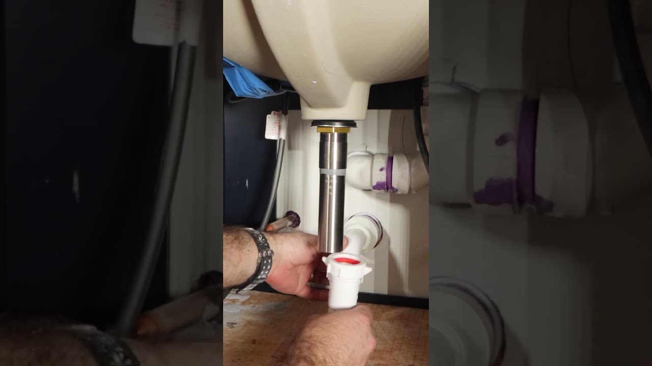 Sink Drain Installation Tips Shorts