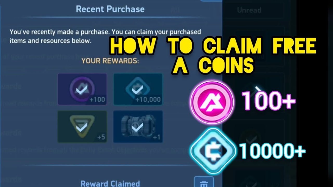 How to claim free A coins in Mech Arena in