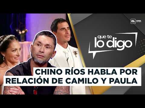 “¡Te dije que NO ME INTERESAN!”: Chino Ríos NINGUNEA RELACIÓN de PAULA PAVIC | Que Te Lo Digo