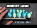 Polymer Clay Cactus Sculpture // How to Sculpt