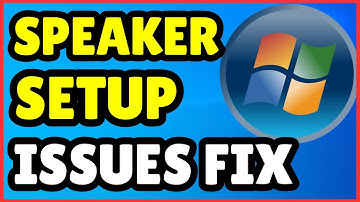 How To Fix “Speaker Setup Unknown Error” in Windows | Audio Troubleshooting Guide