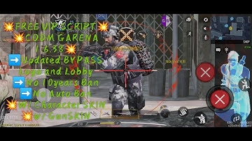 💥CODM GARENA 1.6.38 FREE VIP SCRIPT💥 Updated Logo and Lobby BYPASS💥 NO 10years ban💥No Auto Ban💥