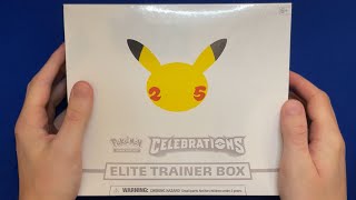 [ASMR] Pokémon Celebrations Elite Trainer Box Opening!