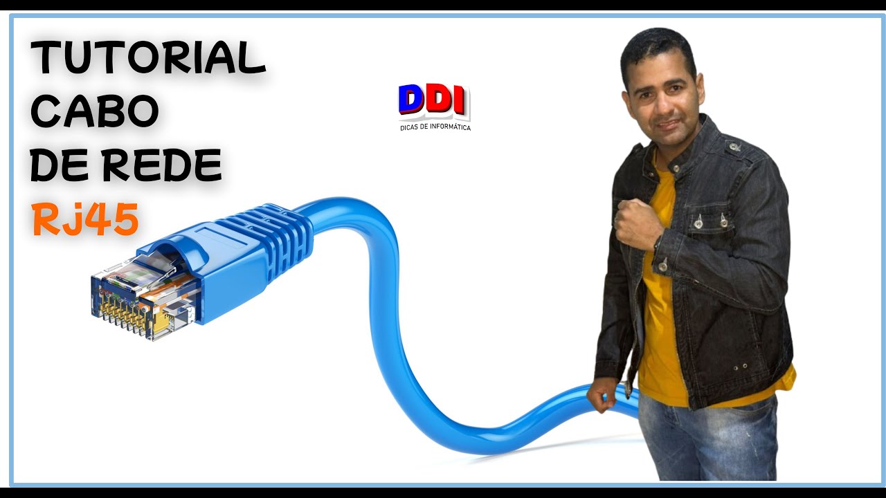 Rj45 Tutorial Como fazer um cabo de rede com RJ45 - tutorial - Passo a passo. - YouTube