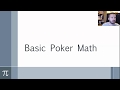 Basic Poker Math