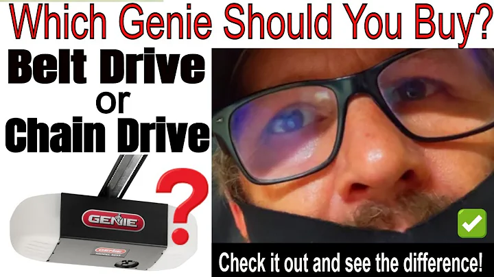 Genie ChainDrive 750 or SilentMax 750 Belt Garage Door Openers Review