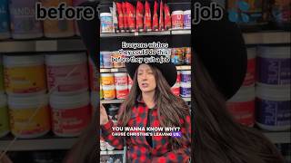 Christine is gonna go on git! May is her last month with us #canadalife #quitmyjob #supplements