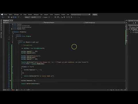 Apprendre C# 4 9 StringBuilder  démonstration