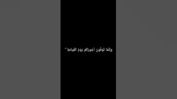 قرآن كريم  شاشة سوداء بدون مؤثرات للمونتاج - كل نفس ذائقة الموت  #خلفية_قرآن #شاشه_سوداء #قرآن_كريم