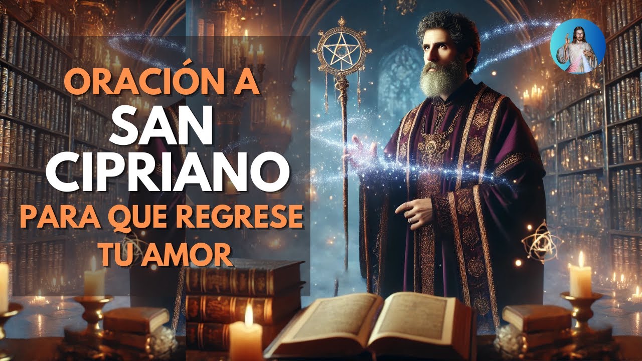🙏 Oración a San Cipriano para que regrese tu amor manso y muy enamorado ...