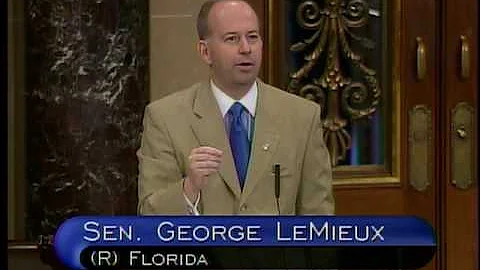 Sen. LeMieux Introduces 2007 Solution to Runaway Government Spending (Full Speech)