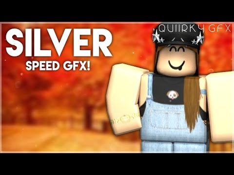 Silver Fall Logo Speed Gfx - roblox dylanwyd cape speed gfx