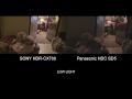 sony hdr-cx700 vs Panasonic HDC SD5 low light test