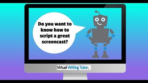 Screencast Script Creator with Introduction