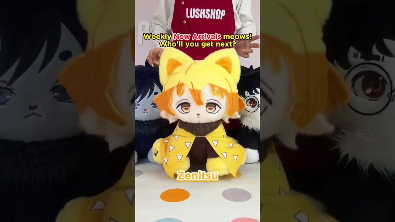 Weekly New Arrivals Meows Who Is Your Favorite Trafalgarlaw Zenitsu Sebastianmichaelis