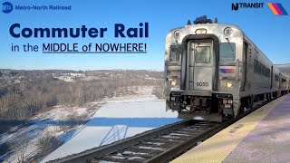 Riding the MetroNorth Port Jervis Line: SCENIC & REMOTE Commuter Rail!