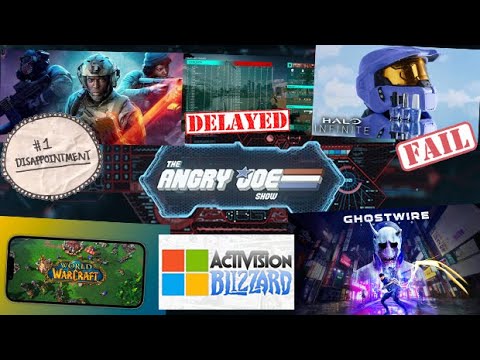 AJS News - HALO NAIL FAIL, BF2042 Scoreboard DELAYED & SALES DISAPPOINTING, Warcraft Online Mobile?