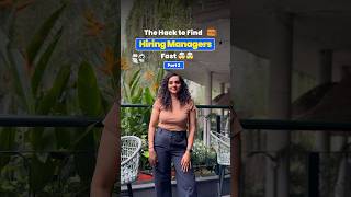 How to find Hiring Managers in 5 seconds | Find Hiring Managers on LinkedIn #shorts #feed #ai #free