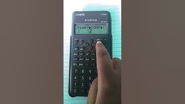 Different modes in CASIO fx-82MS 2nd edition...#shorts #trending #coders #maths #professionals