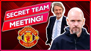 🛑 SECRET TEAM MEETING WITHOUT TEN HAG!! as sir jim's RUTHLESS decision!!