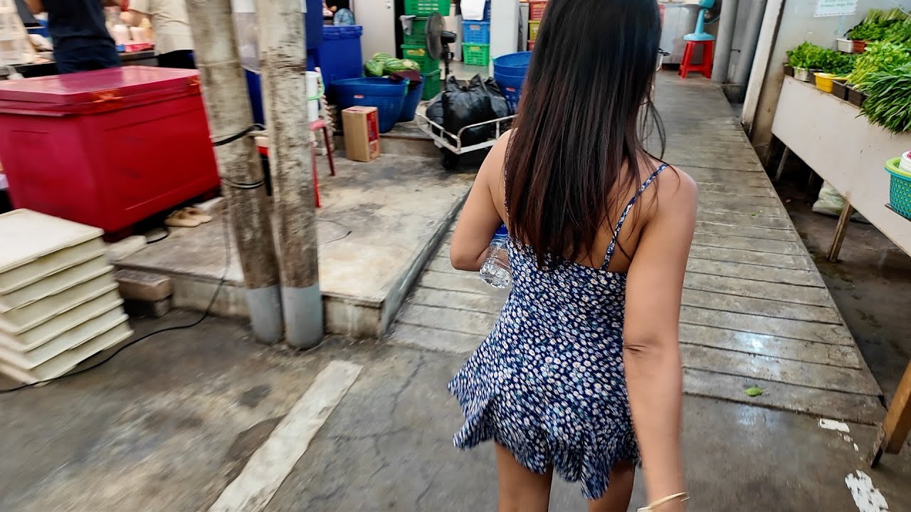 She Took Me To A Food Market In Bangkok