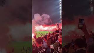 pyro show brigata curva sud #psssleman #slemanfans #bcsxpss